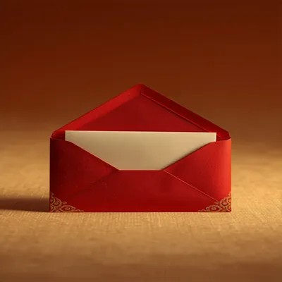 Red Gold Envelope
