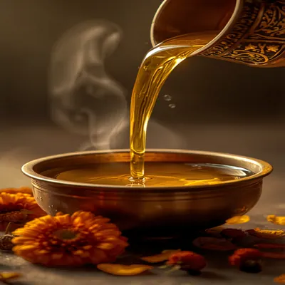 Mustard Oil Pour