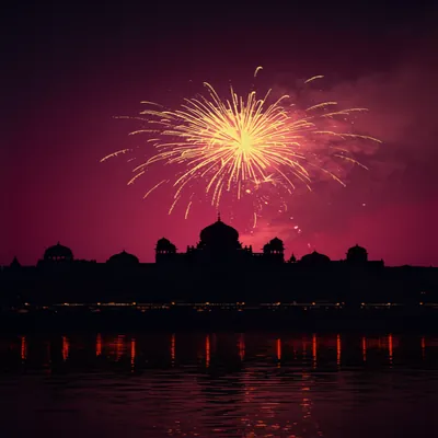 Fireworks Skyline