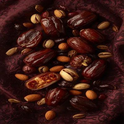 Dates Flat-Lay