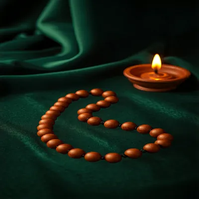 Tasbih on Velvet