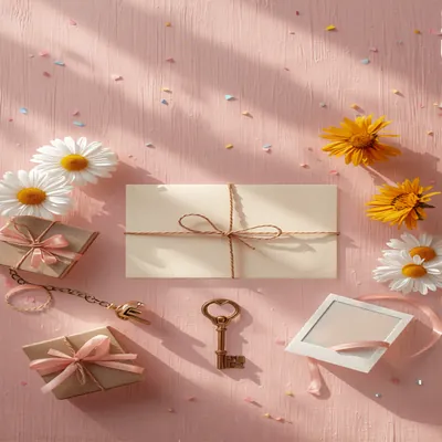Mementos Flat Lay