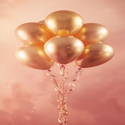 Golden Balloons