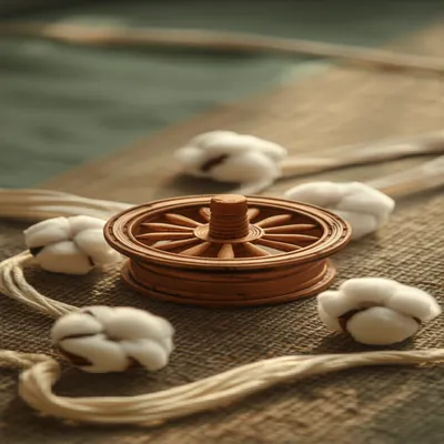 Charkha & Cotton