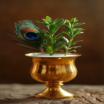 Milk Kalash & Peacock