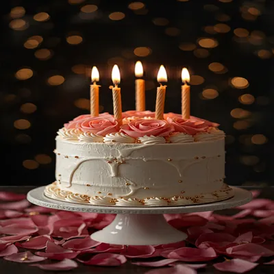 Happy Birthday photo greeting card template