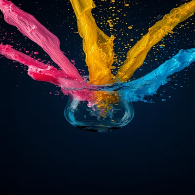 Color Water Splash