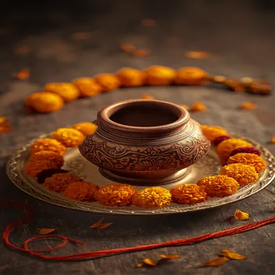 Ornate Karwa Pot
