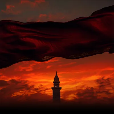 Banner in Wind