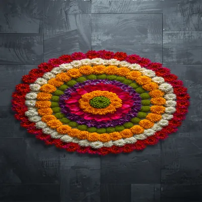 Onam photo greeting card template