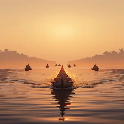 Snake Boat Backwaters