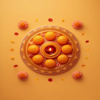 Thali with Sweets
