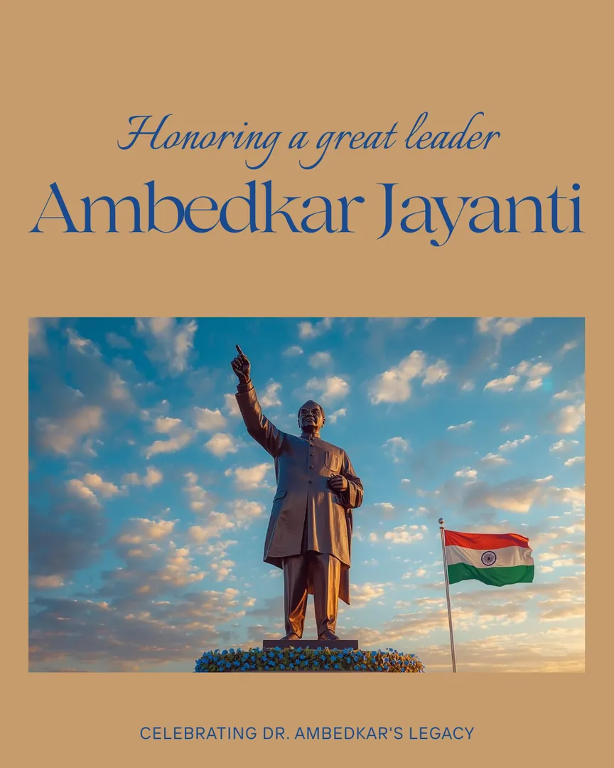 Ambedkar Jayanti Greeting Card 01 Jay Bhim