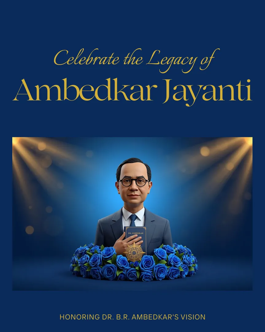 Ambedkar Jayanti Greeting Card 03 Babasaheb Tribute