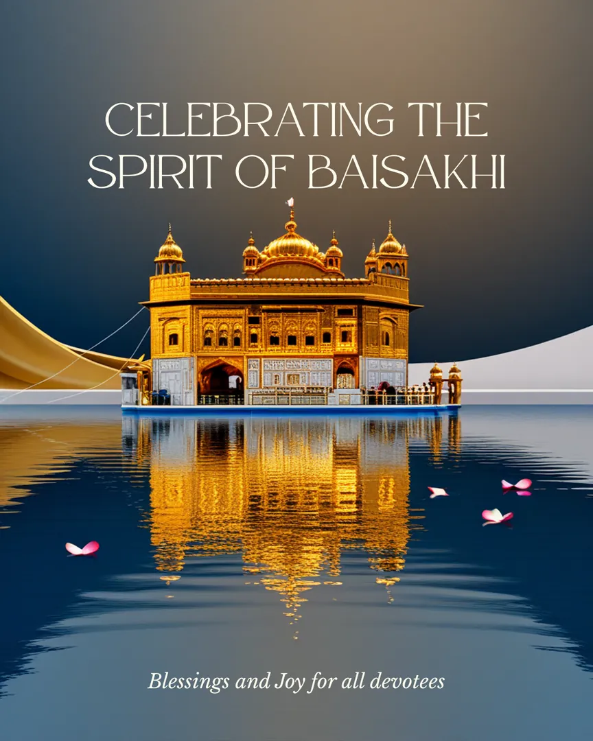 Baisakhi Greeting Card 09 Spirit Of Baisakhi