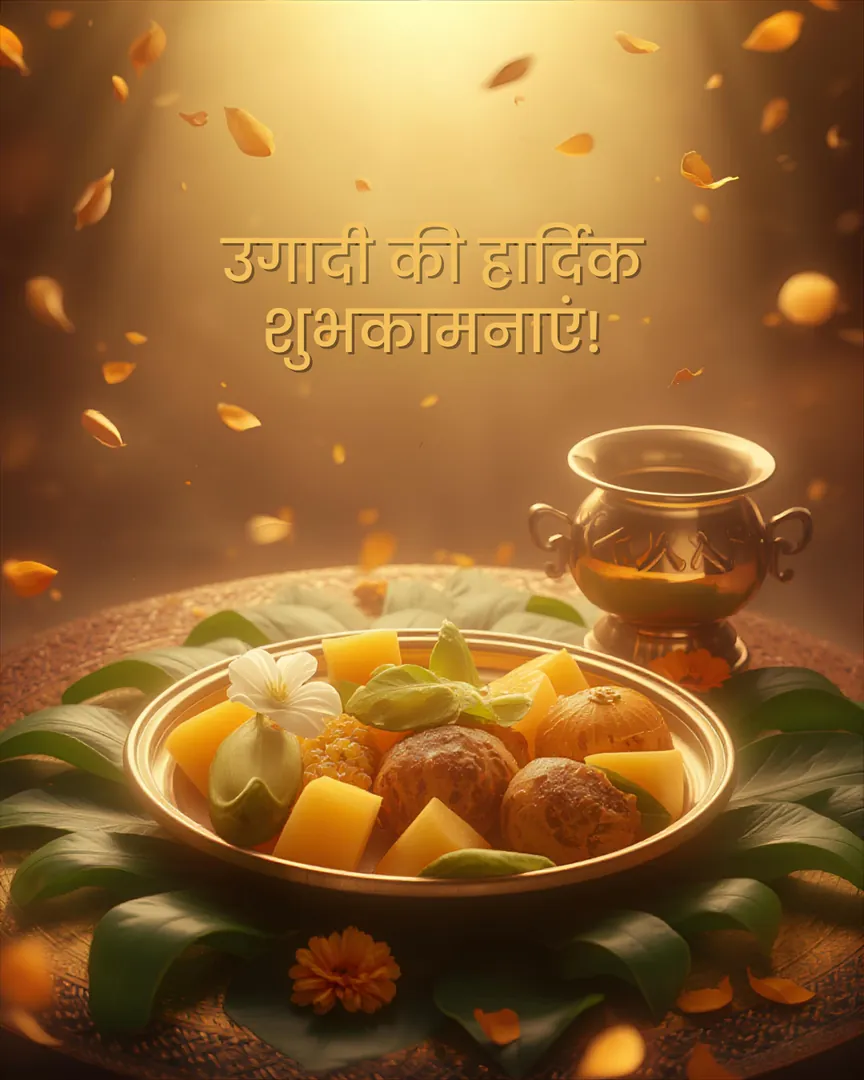 Gudi Padwa Ugadi Greeting Card 10 Ugadi Celebration